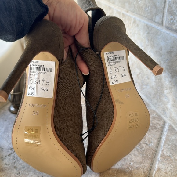 Topshop Open Heel Bootie - Picture 4 of 4